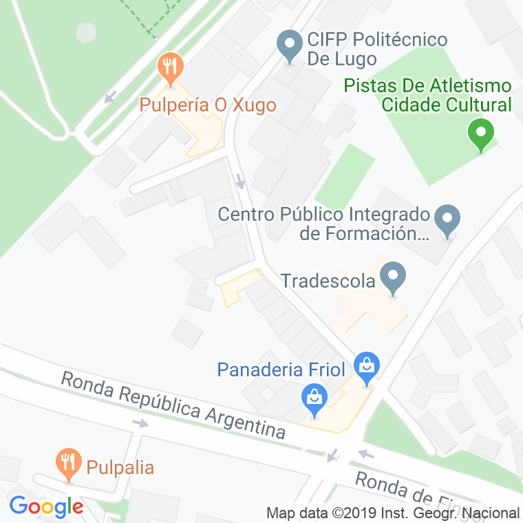 Código Postal calle Garañon en Lugo