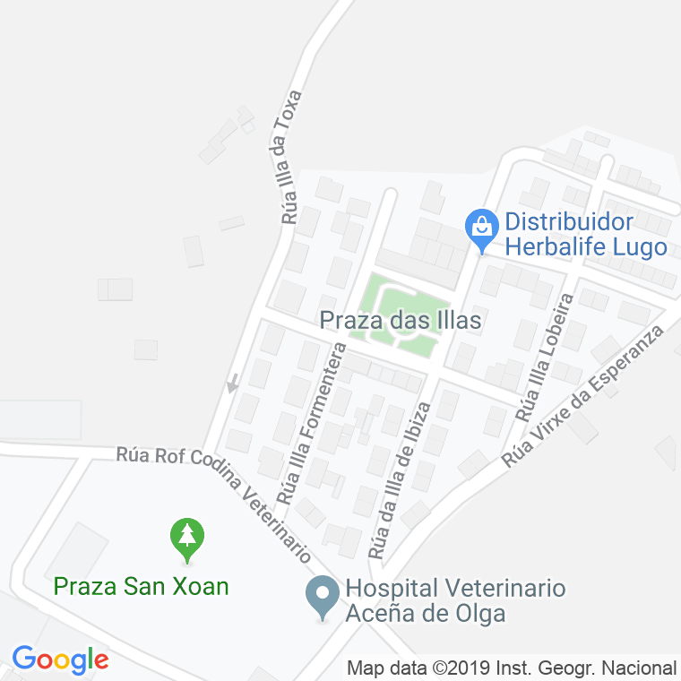 Código Postal calle Illa Formentera en Lugo