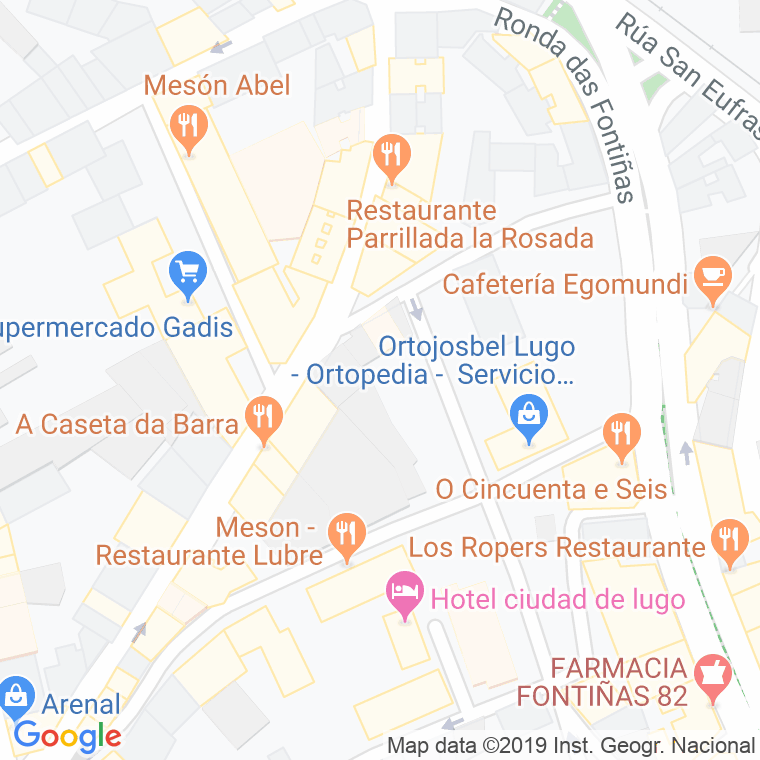 Código Postal calle Bolboreta, Da, rua en Lugo