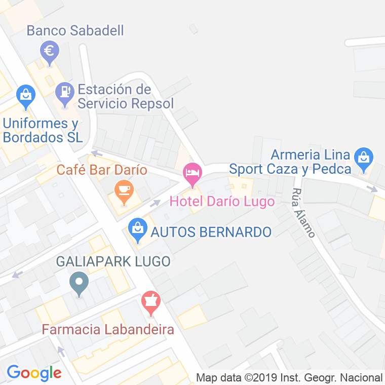 Código Postal calle Franco (Do) en Lugo