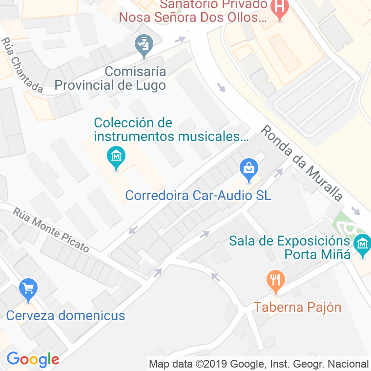 Código Postal calle Deputacion en Lugo