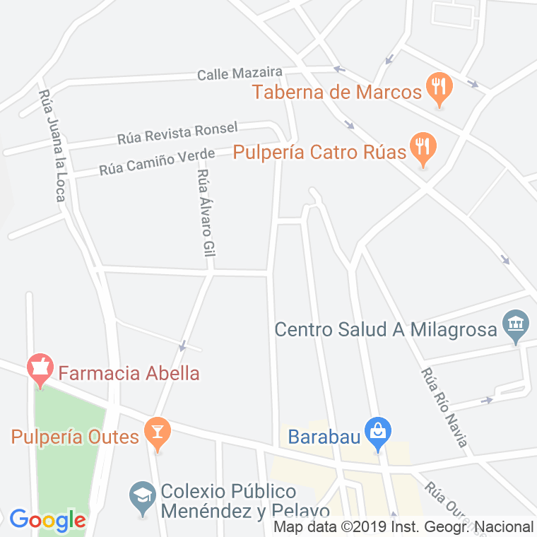 Código Postal calle Dona Urraca en Lugo
