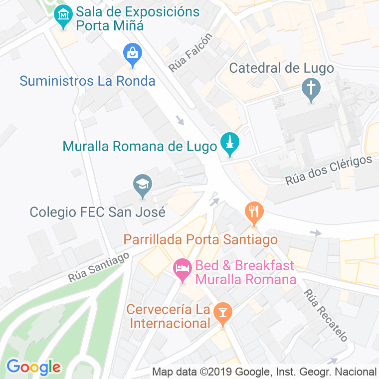 Código Postal calle Merlo en Lugo