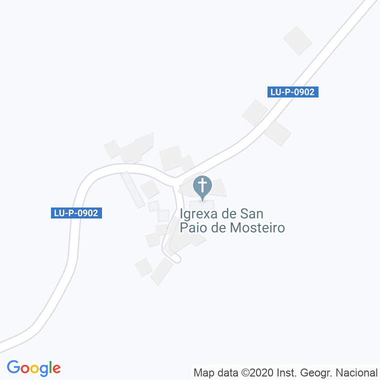 Código Postal de Mosteiro (San Pelaxio)(bóveda) en Lugo