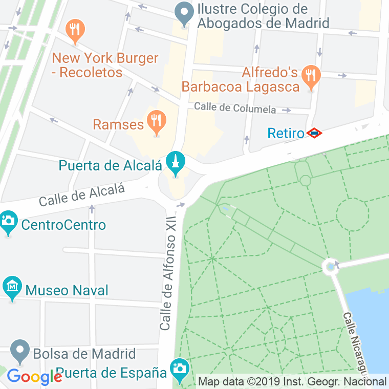 Código Postal calle Independencia, plaza (Impares Del 1 Al Final)  (Pares Del 2 Al Final) en Madrid