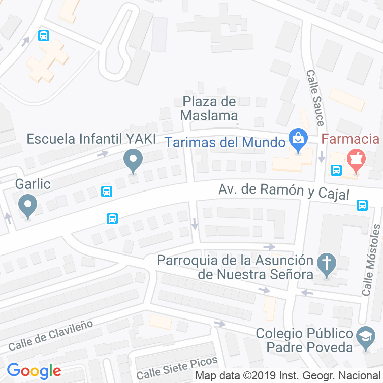Código Postal calle Castrejon en Madrid