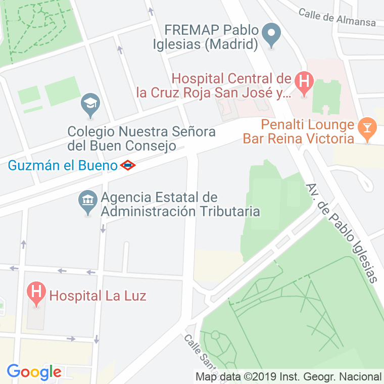 Código Postal calle Sotomayor en Madrid