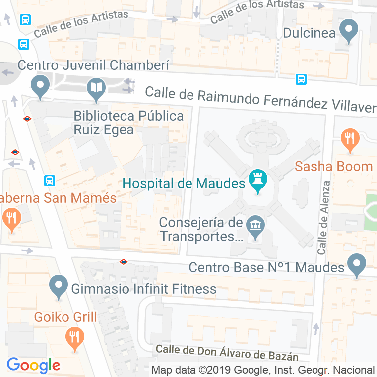 Código Postal calle Treviño en Madrid