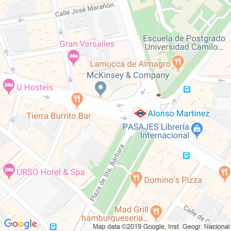 Código Postal calle Clavel   (Impares Del 3 Al Final)  (Pares Del 4 Al Final) en Madrid