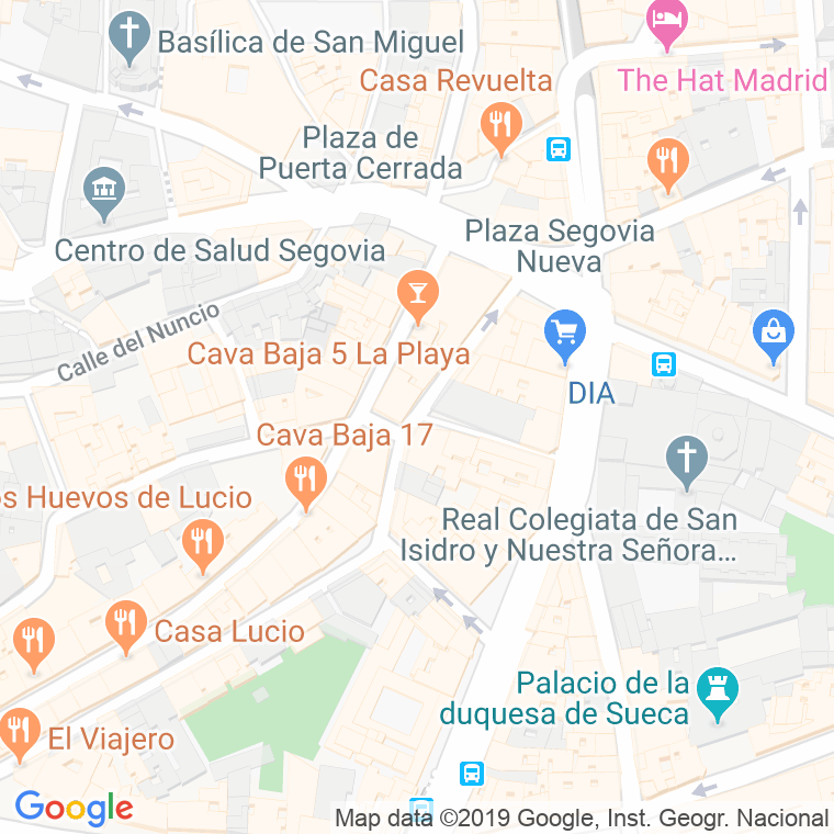 Código Postal calle Grafal en Madrid