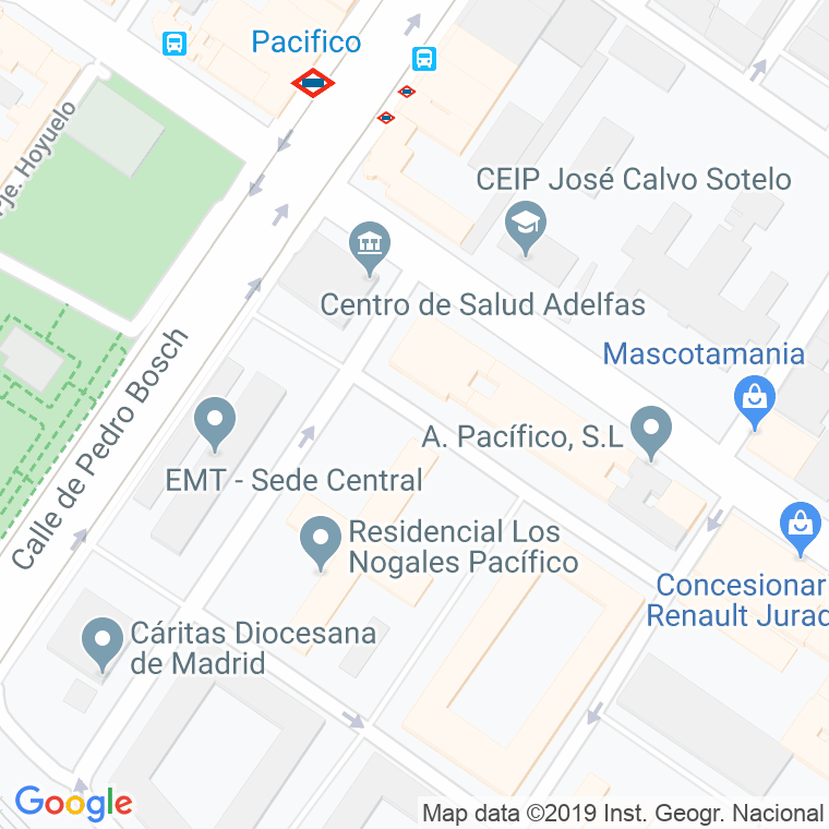 Código Postal calle Hermanos Ruiz en Madrid