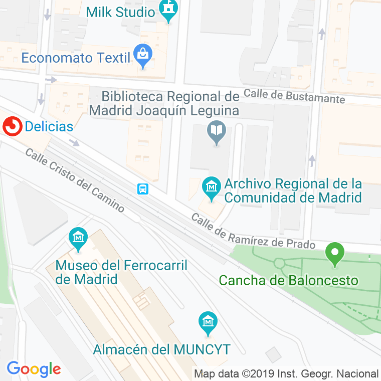 Código Postal calle Agila en Madrid