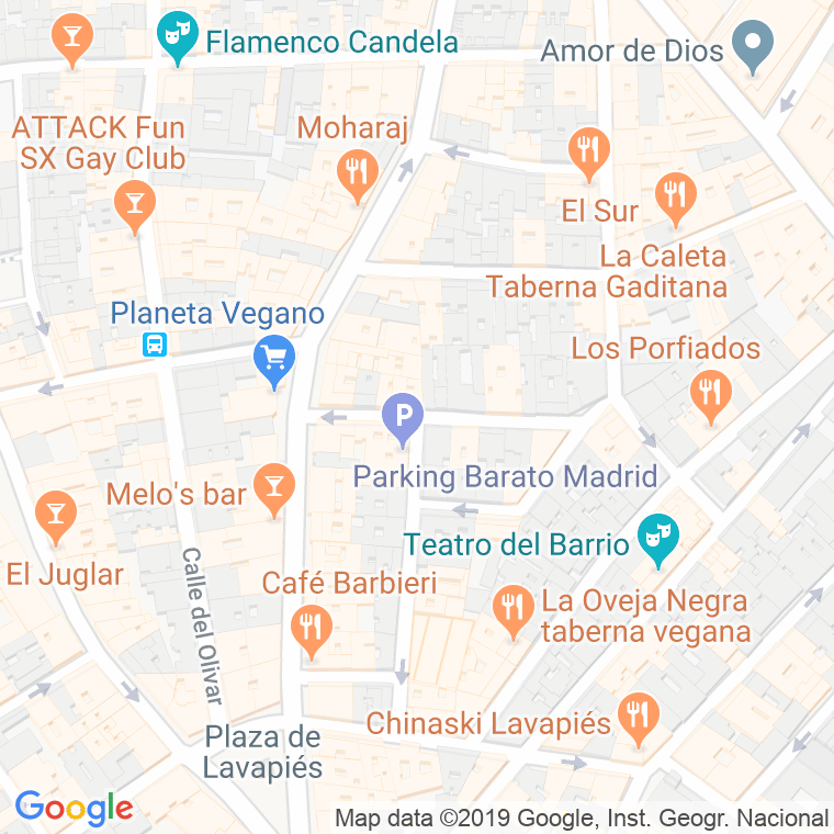 Código Postal calle Esperanza   (Impares Del 1 Al Final)  (Pares Del 2 Al Final) en Madrid