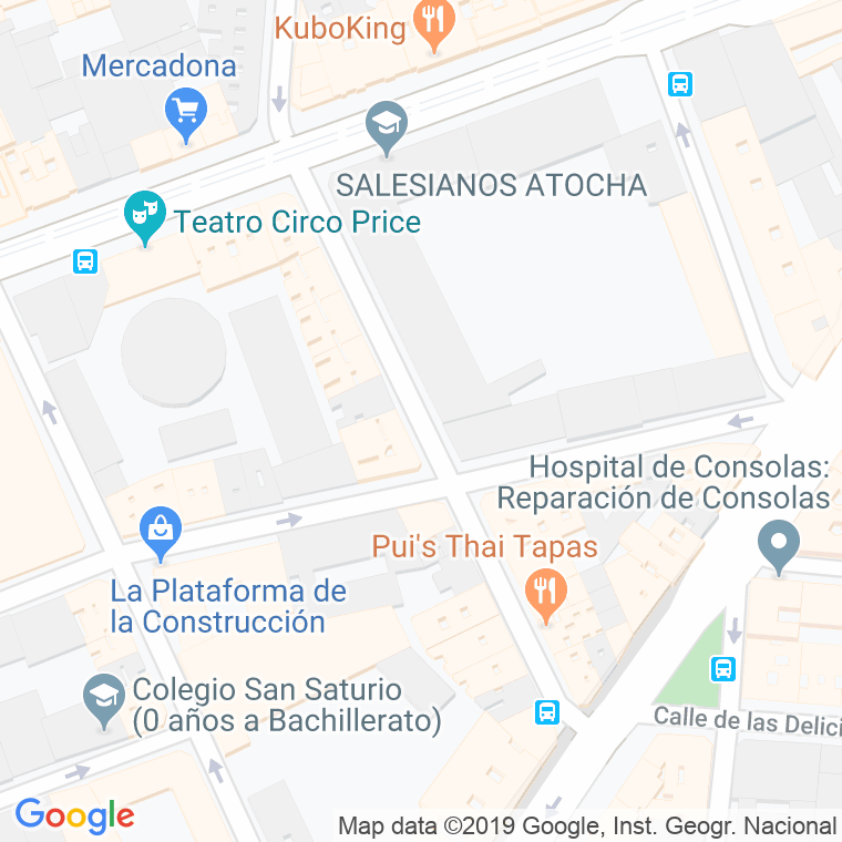 Código Postal calle Jose Antonio De Armona en Madrid