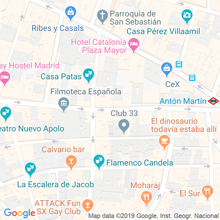 Código Postal calle Magdalena   (Impares Del 1 Al Final)  (Pares Del 2 Al Final) en Madrid