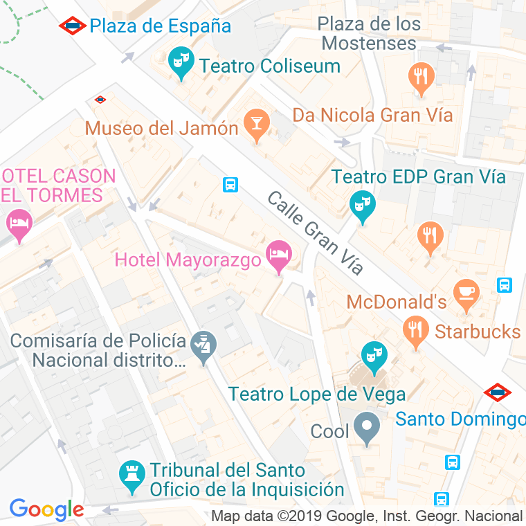 Código Postal calle Flor Baja en Madrid