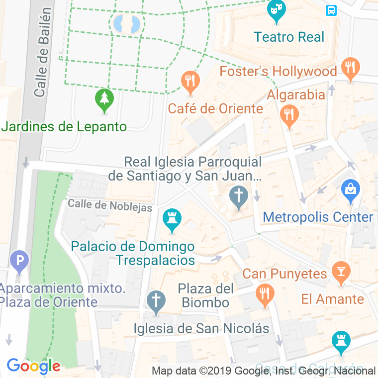 Código Postal calle Ramales, plaza en Madrid