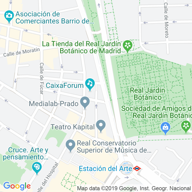 Código Postal calle Cenicero en Madrid
