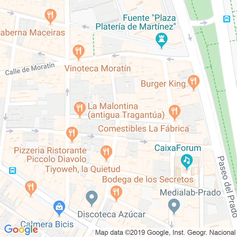 Código Postal calle Veronica en Madrid