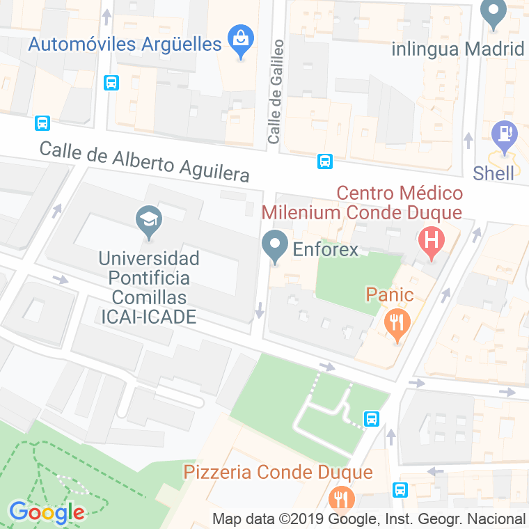 Código Postal calle Baltasar Gracian en Madrid