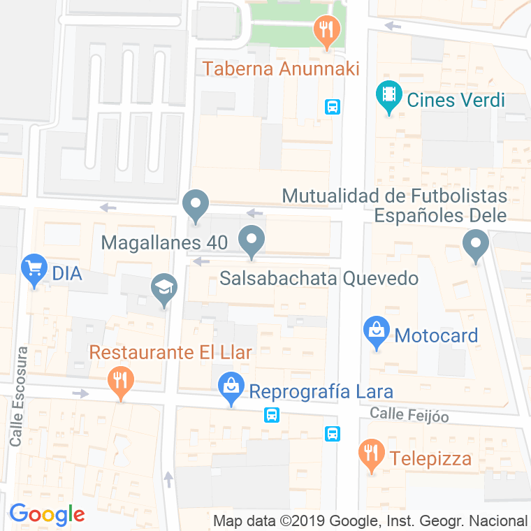 Código Postal calle Cercedilla en Madrid