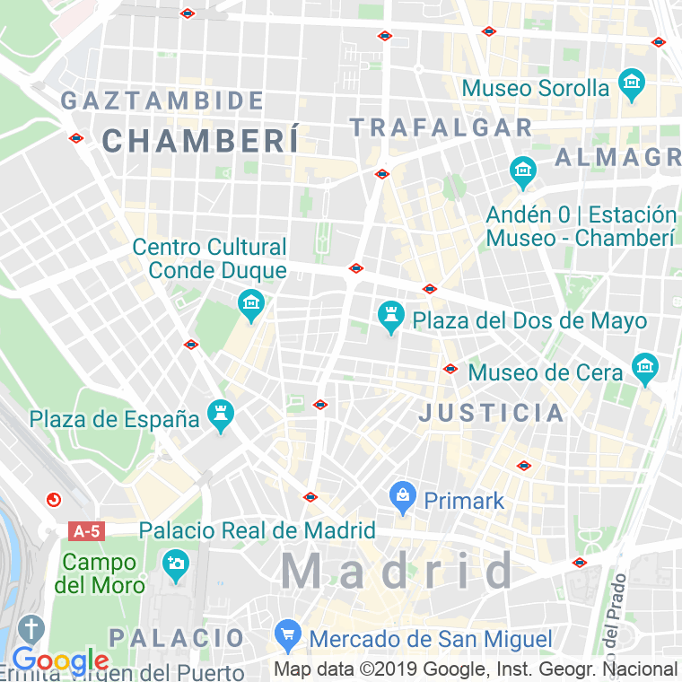 Código Postal calle San Bernardo   (Impares Del 11 Al Final)  (Pares Del 8 Al Final) en Madrid