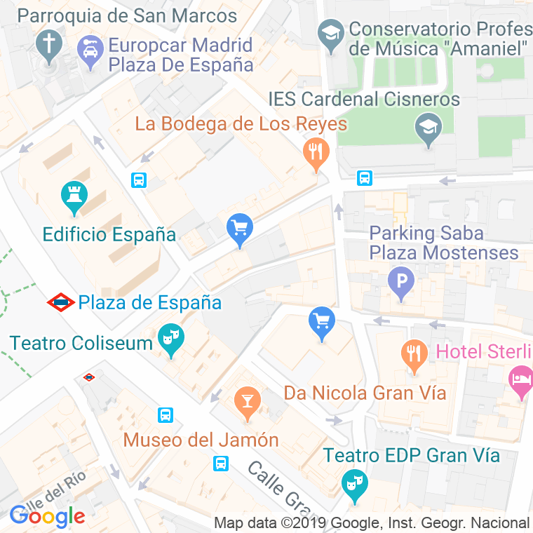 Código Postal calle San Ignacio De Loyola   (Impares Del 1 Al Final)  (Pares Del 2 Al Final) en Madrid