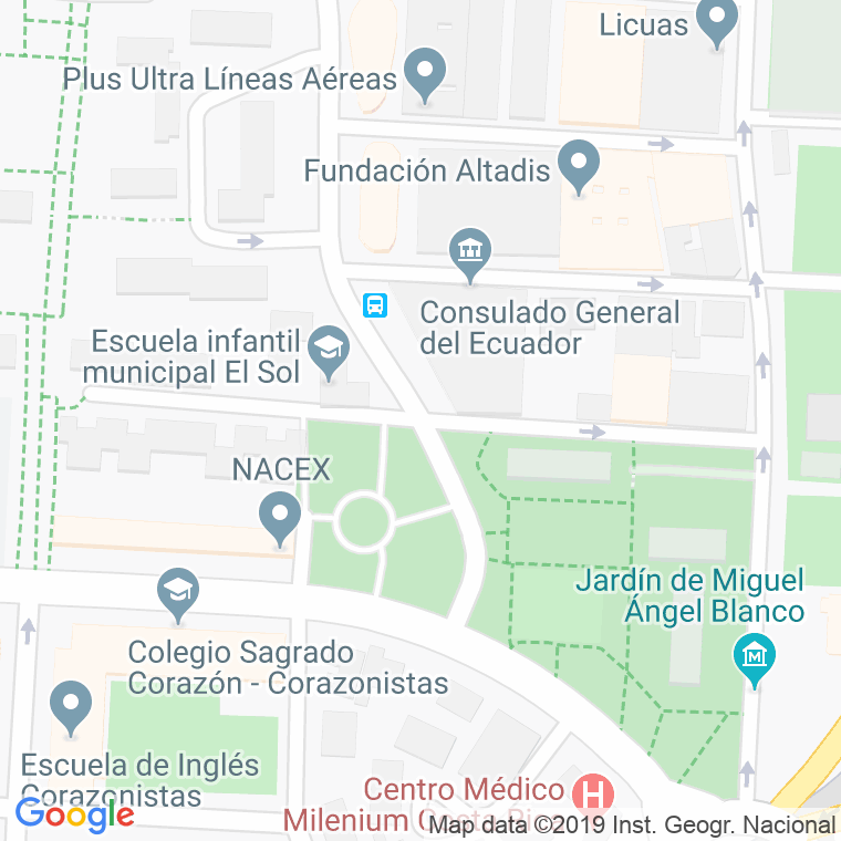 Código Postal calle Enrique Jardiel Poncela en Madrid