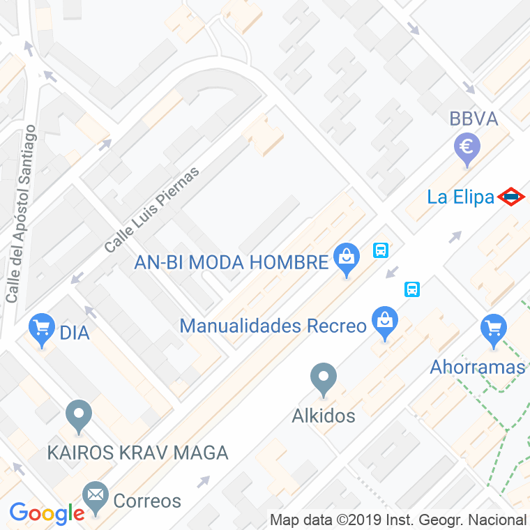 Código Postal calle Gerardo Cordon, travesia en Madrid