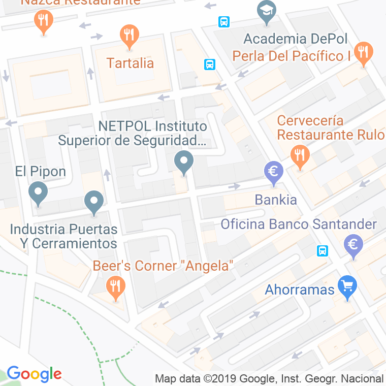 Código Postal calle Guillen De Castro en Madrid