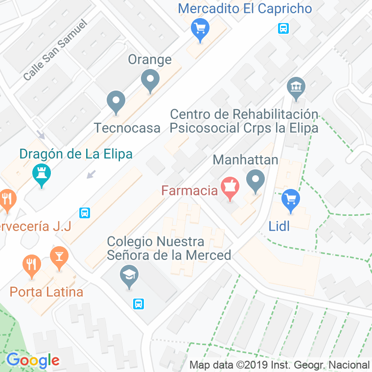 Código Postal calle Jose Luis De Arrese, travesia en Madrid