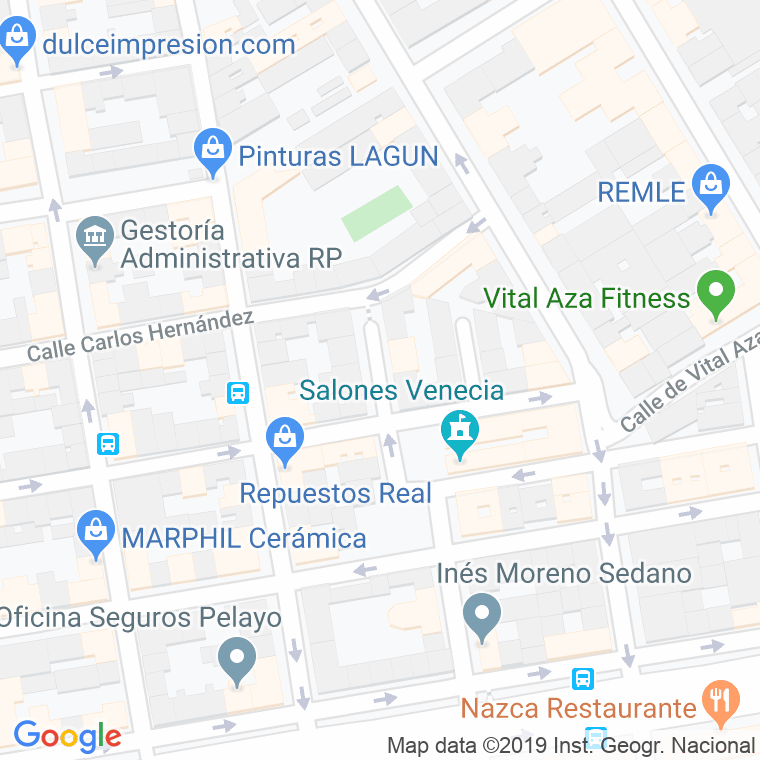 Código Postal calle Juan De Arolas en Madrid