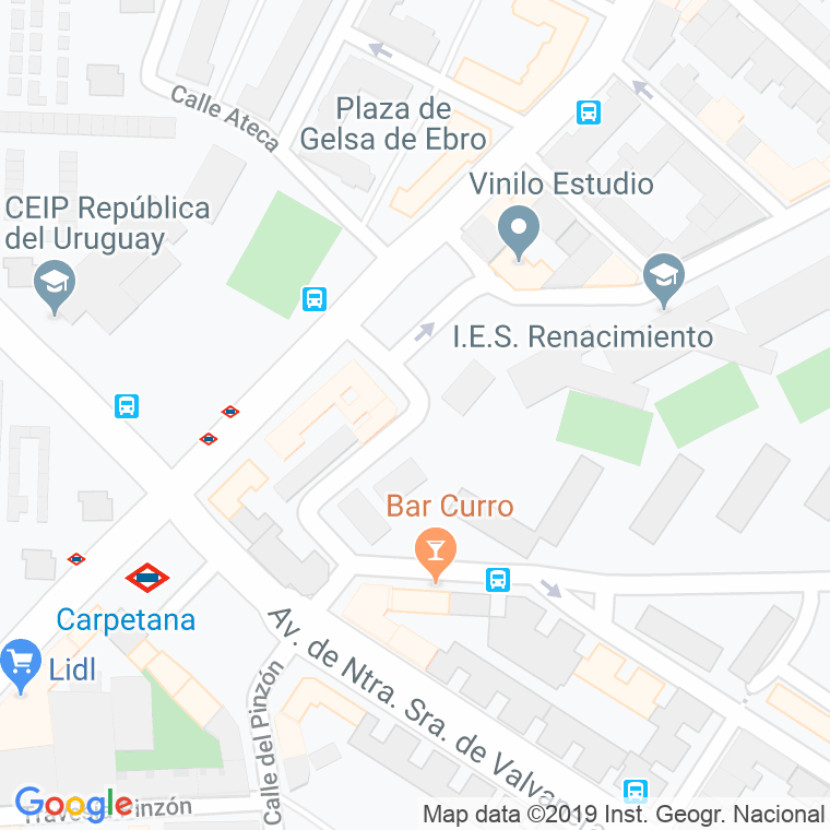 Código Postal calle Albentosa en Madrid