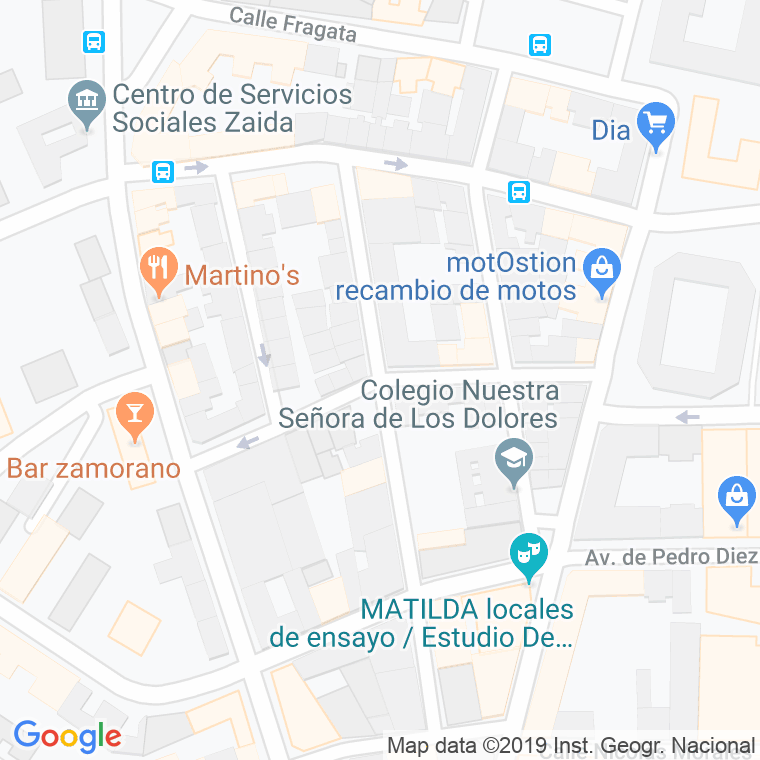 Código Postal calle Cañete en Madrid