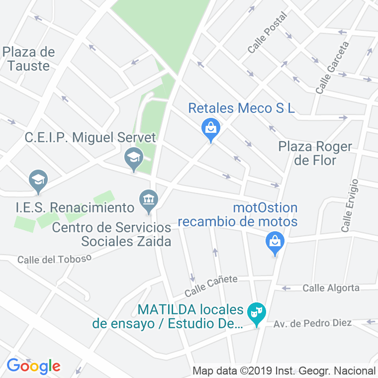 Código Postal calle Fragata en Madrid