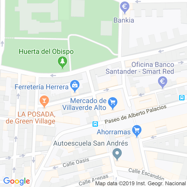 Código Postal calle Calamina en Madrid