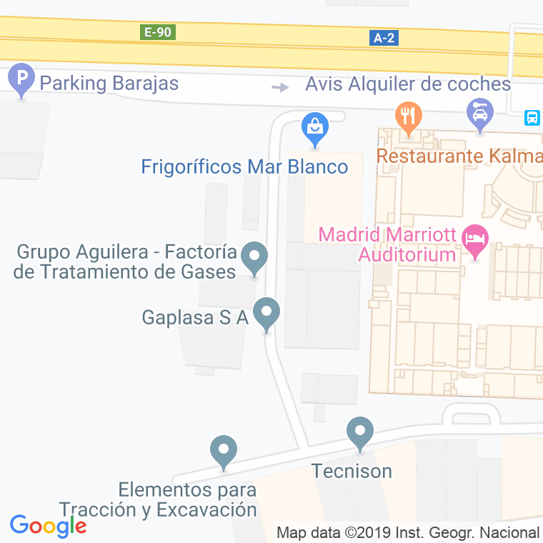 Código Postal calle Alfonso Peña Boeuf, avenida en Madrid