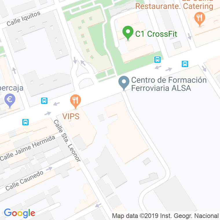 Código Postal calle Elba en Madrid