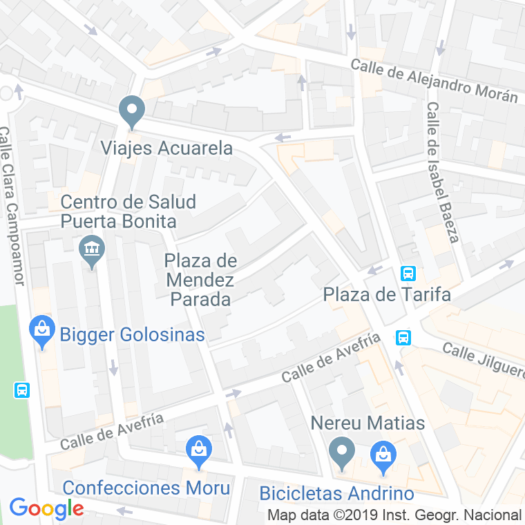 Código Postal calle Chiclana en Madrid