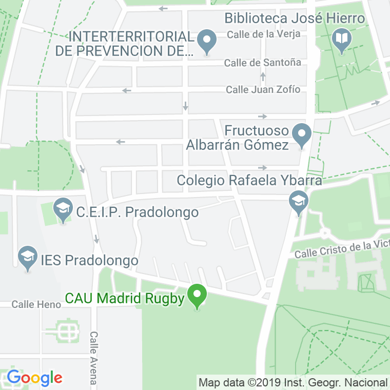 Código Postal calle Fermin Donaire en Madrid
