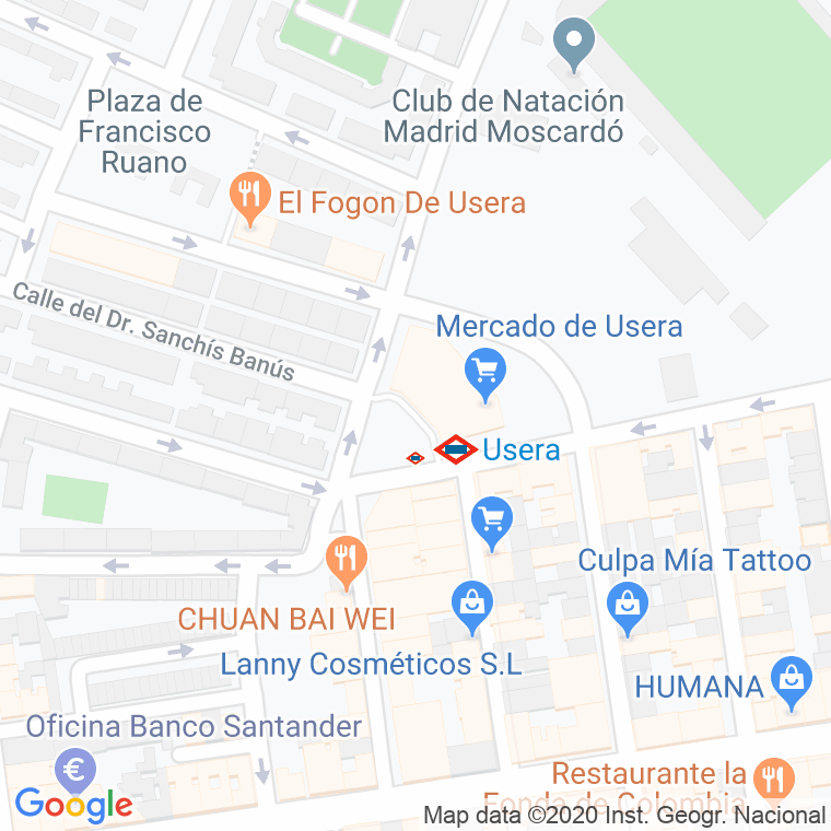 Código Postal calle Jose Luis Hoys, plaza en Madrid