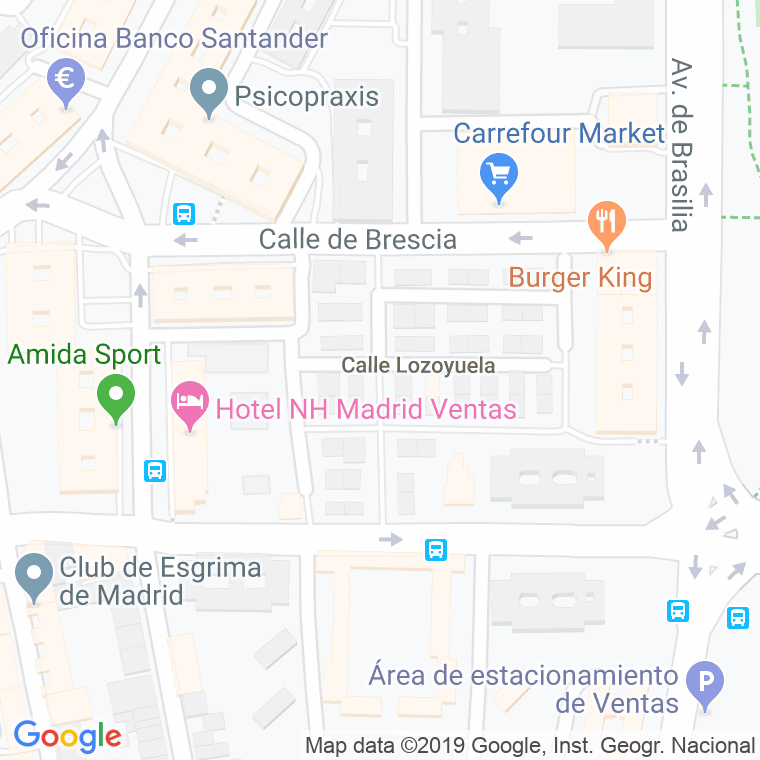 Código Postal calle Doctor Thebussem en Madrid