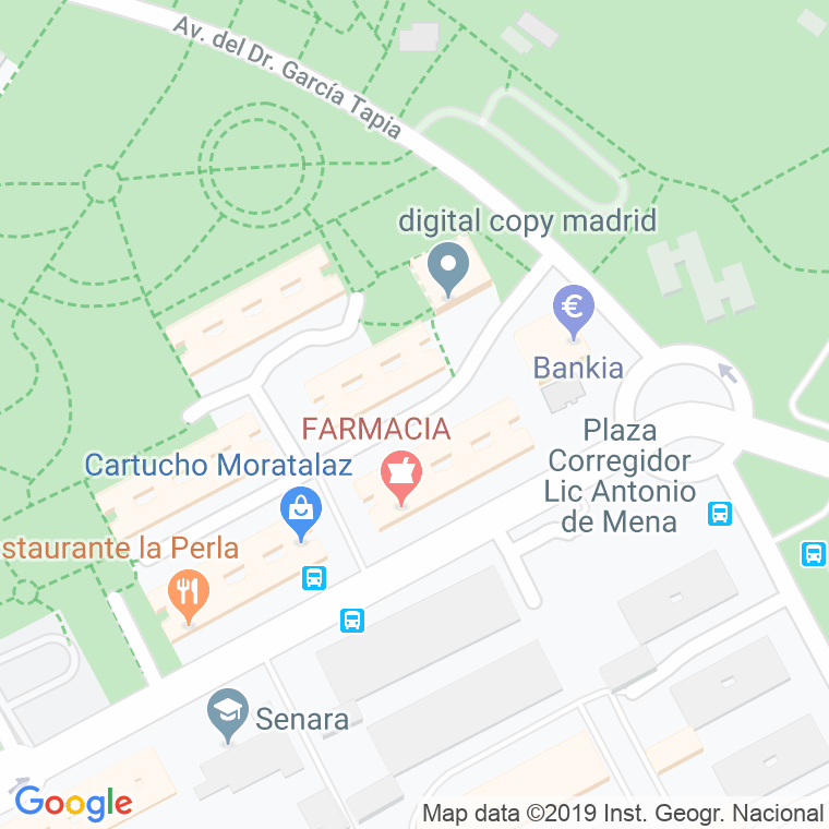 Código Postal calle Augusto Gonzalez Besada en Madrid