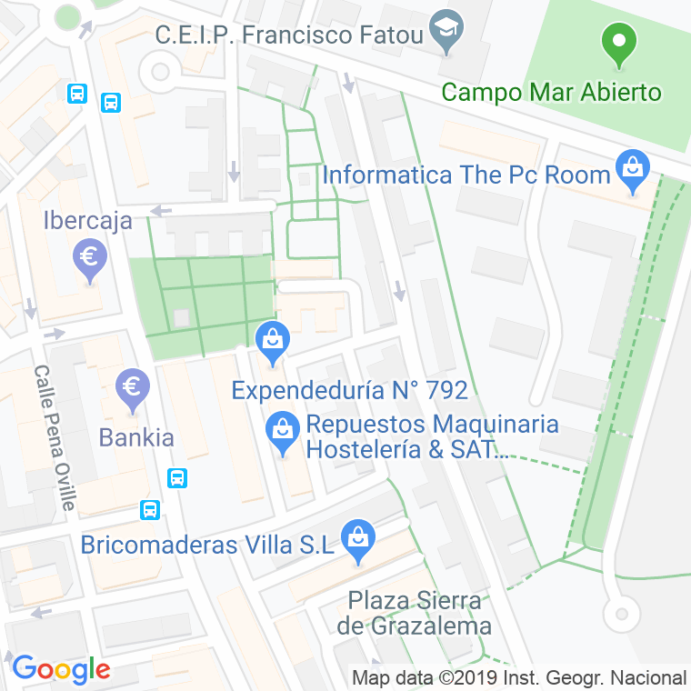 Código Postal calle Bubierca en Madrid