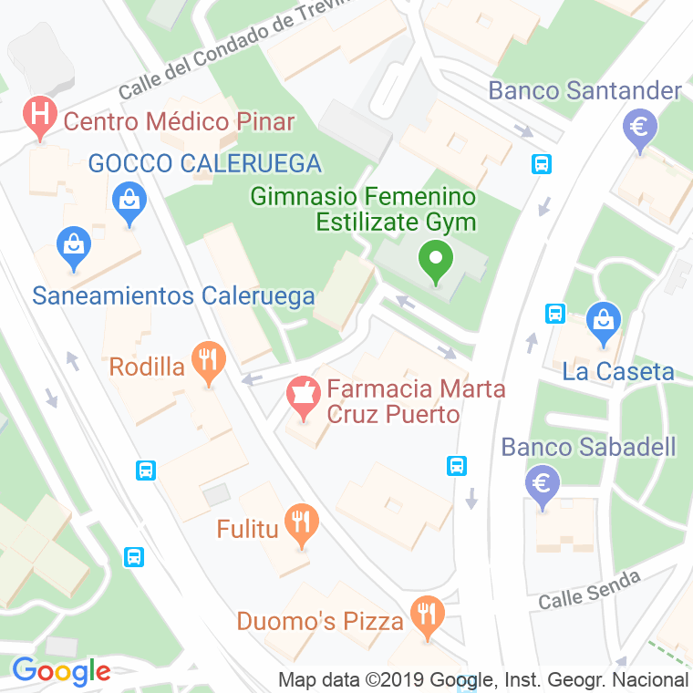 Código Postal calle Cerro en Madrid
