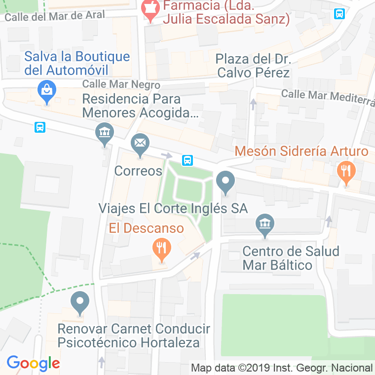 Código Postal calle Chabuca Granda, plaza en Madrid