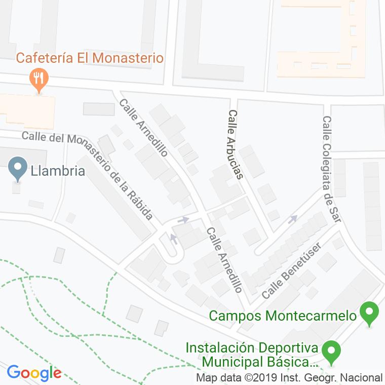 Código Postal calle Arnedillo en Madrid