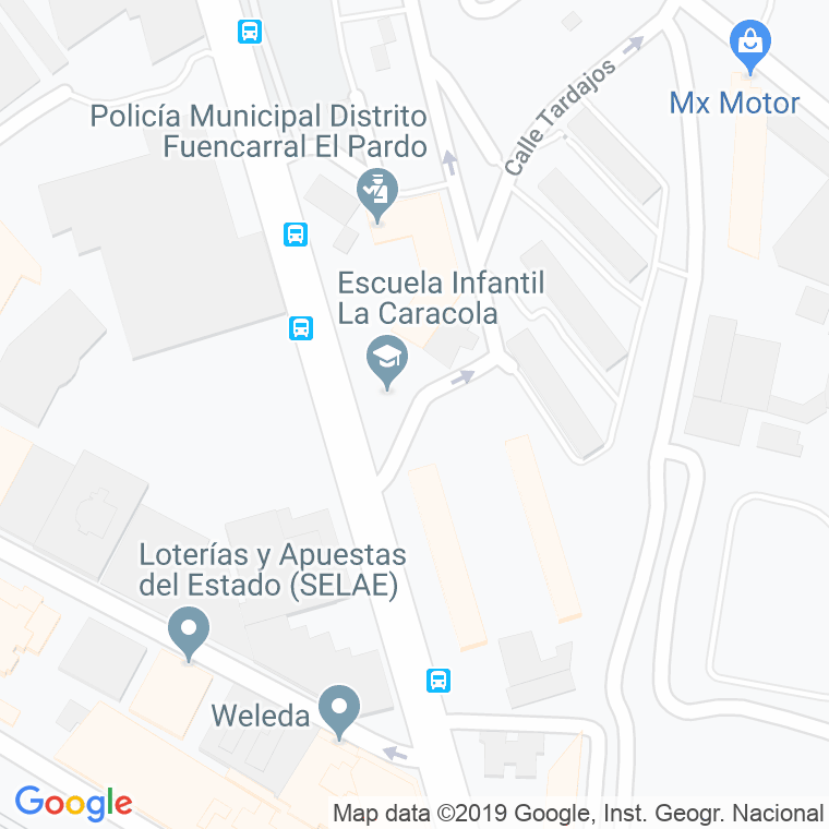 Código Postal calle Belorado en Madrid