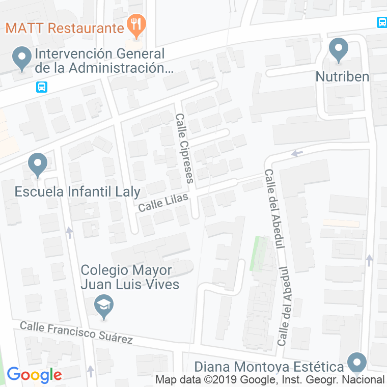 Código Postal calle Lilas en Madrid