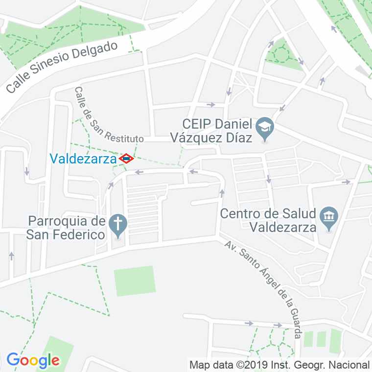 Código Postal calle Arciniega en Madrid